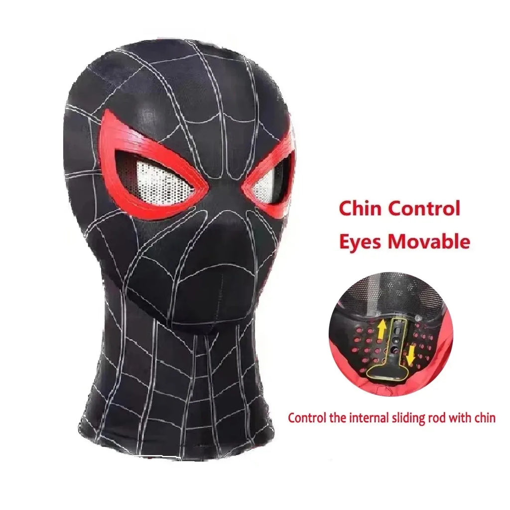 Spiderman Mask Eyes Movable