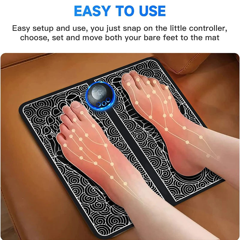 Electric Foot Massager Pad Muscle Massage Relaxation