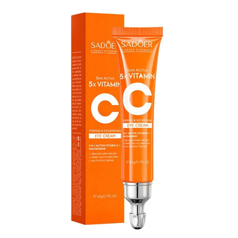SADOER Vitamin C Eye Cream Anti Dark Circles Eyes