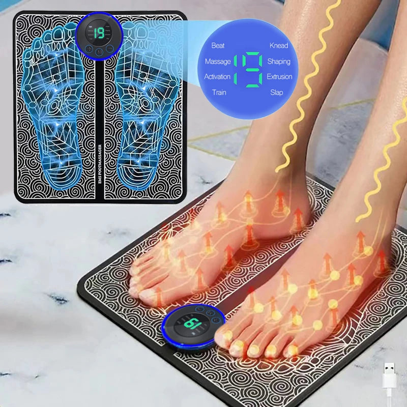 Electric Foot Massager Pad Muscle Massage Relaxation